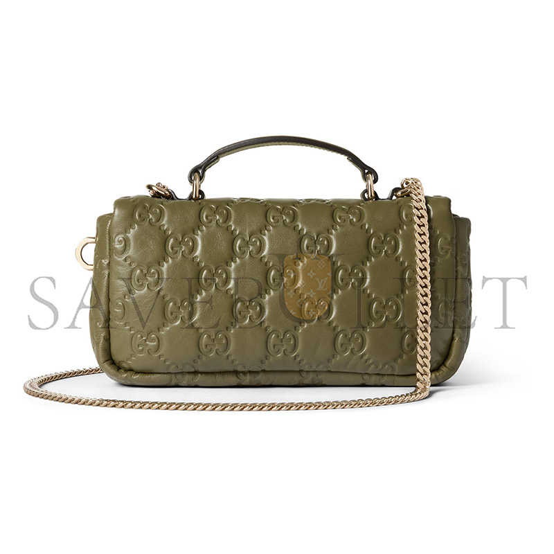 GUCCI GG MILANO SMALL TOP HANDLE BAG 806017 (21*12.5*4.6cm)